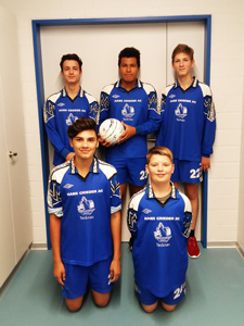 Faustball Tecknau: Nachwuchs U14