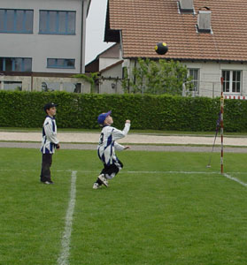 Faustball Nachwuchs - Training